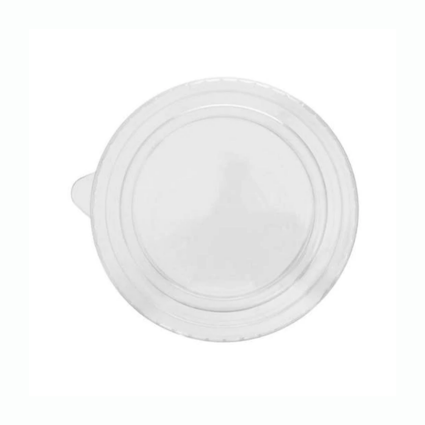 Recipiente para poke y ensalada en papel kraft habana