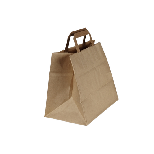 Shoppers in Carta Avana per Take Away – Confezione da 200 Pezzi