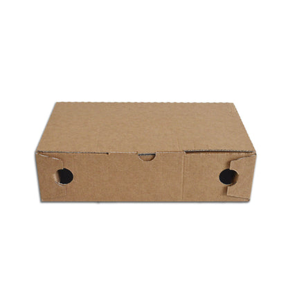 Scatole per asporto alimenti e friggitoria in cartoncino avana