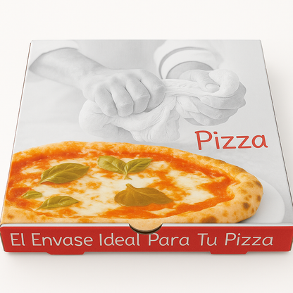 Scatole Pizza con Stampa Fantasia – Modello Americano