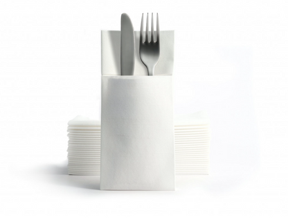 Tovagliolo con Tasca Portaposate in Airlaid – Eleganza e Praticità per la Tavola