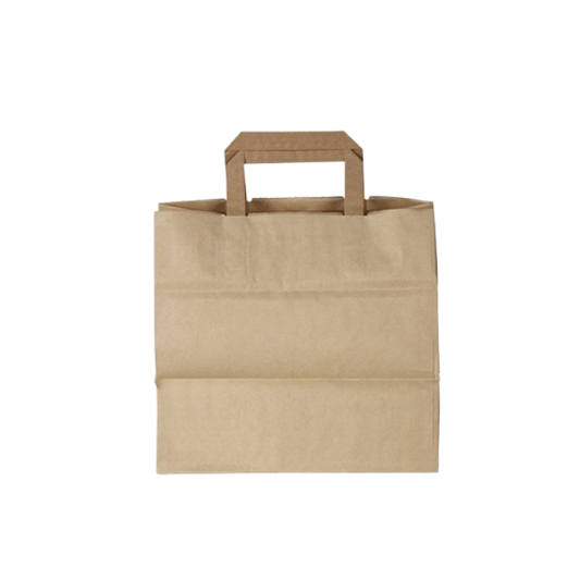 Shoppers in Carta Avana per Take Away – Confezione da 200 Pezzi