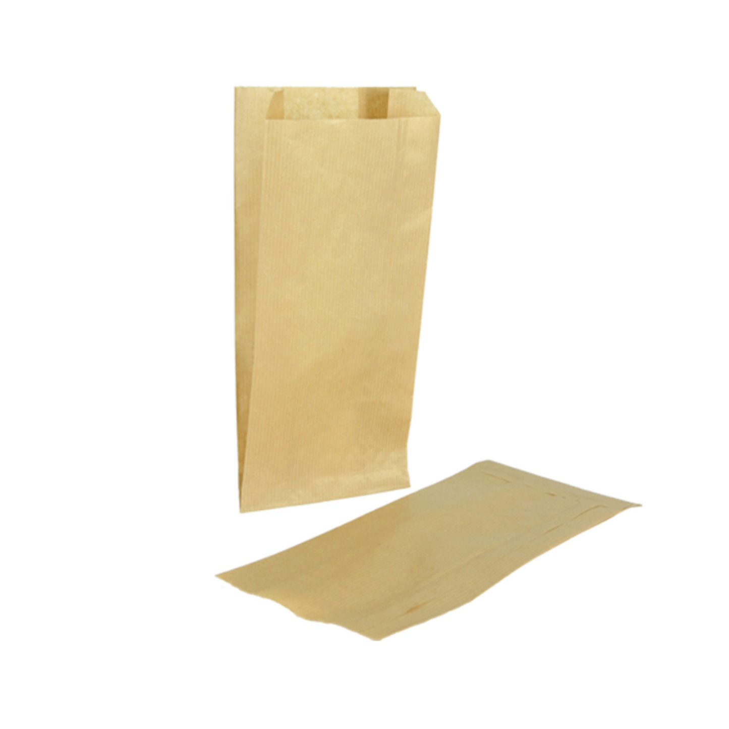 Sacchetti antigrasso in carta kraft avana