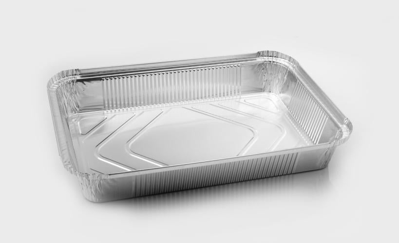 Contenitori Vaschette in Alluminio con Coperchi – Praticità e Conservazione per Uso Alimentare