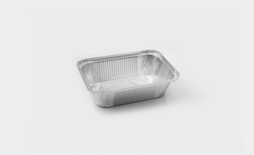 Contenitori Vaschette in Alluminio con Coperchi – Praticità e Conservazione per Uso Alimentare