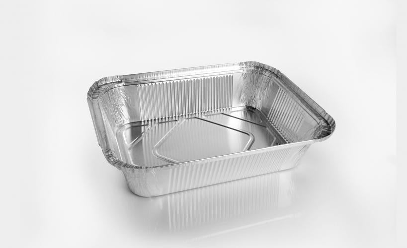 Contenitori Vaschette in Alluminio con Coperchi – Praticità e Conservazione per Uso Alimentare